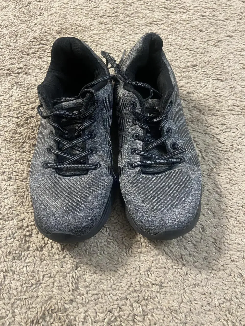 Avia AVI-RIFT Shoes Womens Size 10 Gray Knit Running Athletic Sneakers A5722WBB